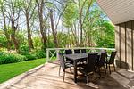 Terrasse mit Sitzgelegenheit - Ferienhaus 03 - Top-Hundeurlaub