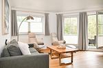 Wohnzimmer - Wohnung Küstenlicht mit Schwimmbad - Top-Hundeurlaub