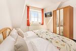 Schlafzimmer - App. Mittagsonne - Top-Hundeurlaub