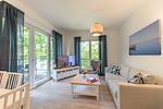 Wohnzimmer - Ferienwohnung 1.2/ Femmi - Top-Hundeurlaub