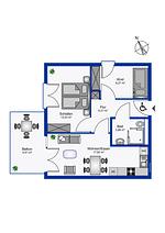 Ferienwohnung 1.5/ Geelke - Top-Hundeurlaub
