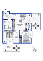 Ferienwohnung 1.8/ Grietje - Top-Hundeurlaub