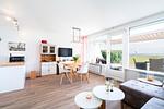 Wohnzimmer - Ostseeflair mit Meeresblick - Top-Hundeurlaub
