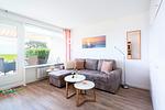 Wohnzimmer - Ostseeflair mit Meeresblick - Top-Hundeurlaub