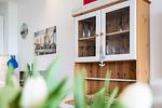 Wohnzimmer - Ostseeflair mit Meeresblick - Top-Hundeurlaub