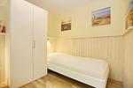 erstes Schlafzimmer mit Einzelbetten - Haus 31b - Top-Hundeurlaub