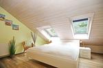 zweites Schlafzimmer mit Doppelbett - Haus 31b - Top-Hundeurlaub