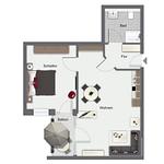 Grundriss - Wohnung 39 - Top-Hundeurlaub