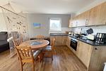 Moderne Küchenzeile für Selbstversorger in der Ferienwohnung Ostseeblume - Ferienwohnung Ostseeblume - Top-Hundeurlaub