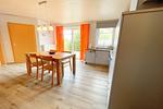 Kleiner Esstisch in Ferienwohnung in Loddin auf Usedom - Ferienwohnung kleine Auszeit - Top-Hundeurlaub