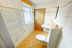 Kleines Badezimmer in Ferienwohnung in Loddin auf Usedom - Ferienwohnung kleine Auszeit - Top-Hundeurlaub