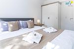 Schlafzimmer - Ferienwohnung Border Suite - Top-Hundeurlaub