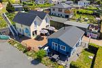 Vogelperspektive - Ferienhaus Dat Fischerhus - Top-Hundeurlaub