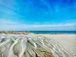 Blick auf den Strand mit Sand und Meer - Boddenräuber 4 - Top-Hundeurlaub