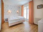 Schlafzimmer - Komfortplus Ferienwohnung mit 1 Schlafzimmer und Balkon im Obergeschoss (054) - Top-Hundeurlaub