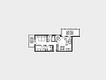 Grundriss - Ferienwohnung mit 2 Schlafzimmern und Balkon (SV/755) - Top-Hundeurlaub