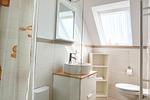 Modernes Badezimmer mit stilvollem Aufsatzwaschbecken in Kölpinsee - Ferienwohnung 3 - Top-Hundeurlaub