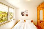 Schlafzimmer - Ferienwohnung A2 Ostseestrand - Top-Hundeurlaub