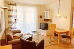 Wohnzimmer - Ferienwohnung A5 Ostseeblick - Top-Hundeurlaub