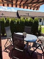 Terrasse - Haus 34 - Top-Hundeurlaub