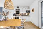 Küche / Küchenzeile - Ferienwohnung Knuts Hafenlounge Olpenitz - Top-Hundeurlaub