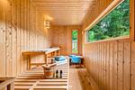 Sauna - Ferienhaus Ostsee Hideaway Maasholm Bad - Top-Hundeurlaub