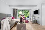 Wohnzimmer - Ferienhaus Ostsee Hideaway Maasholm Bad - Top-Hundeurlaub