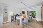 Wohnzimmer - Ferienhaus Ostsee Hideaway Maasholm Bad - Top-Hundeurlaub