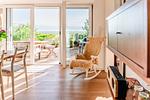Wohnzimmer - Haus am Steg - Top-Hundeurlaub