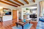 Wohnzimmer - Haus Seeadler, Whg. Albatros - Top-Hundeurlaub