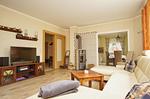 Wohnzimmer - FeWo Bodden: Terrasse - Top-Hundeurlaub