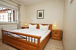 Schlafzimmer - FeWo Bodden: Terrasse - Top-Hundeurlaub