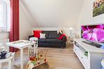 Schlafzimmer - Haus: Kamin, Garten, Sauna - Top-Hundeurlaub
