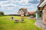 Terrasse - Haus 1: Sauna, Boddenblick - Top-Hundeurlaub