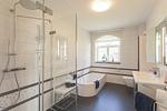 Badezimmer - Haus 2: Sauna, Boddenblick - Top-Hundeurlaub