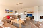 Wohnzimmer - Haus: strandnah, Kamin, Sauna - Top-Hundeurlaub