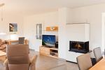 Wohnzimmer - Haus: strandnah, Kamin, Sauna - Top-Hundeurlaub