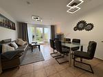 Wohnzimmer - Ferienhaus "MeerZeit" - Top-Hundeurlaub