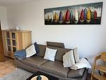 Wohnzimmer - Ferienhaus "MeerZeit" - Top-Hundeurlaub