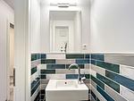 Gäste-WC mit Waschbecken - Wohnung 03 - Top-Hundeurlaub