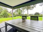 1. Terrasse mit Zugang vom Wohnzimmer - Wohnung 03 - Top-Hundeurlaub