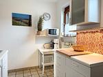 Küche / Küchenzeile - Haus Muschelnest - Top-Hundeurlaub