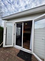 Chalet am Strandaufgang mit Zaun Haus Nr. B025 - Top-Hundeurlaub