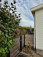 Chalet am Strandaufgang mit Zaun Haus Nr. B025 - Top-Hundeurlaub