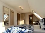 Schlafzimmer - Pension Hirschburg Studio 6 - Hirschburg - Top-Hundeurlaub