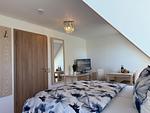 Schlafzimmer - Pension Hirschburg Studio 2 - Körkwitz - Top-Hundeurlaub