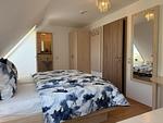 Schlafzimmer - Pension Hirschburg Studio 2 - Körkwitz - Top-Hundeurlaub