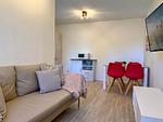Wohnzimmer - Pension Hirschburg Ferienwohnung 9 - Marlow - Top-Hundeurlaub