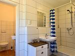 Badezimmer - Pension Hirschburg Ferienwohnung 9 - Marlow - Top-Hundeurlaub