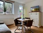 Wohnzimmer - Pension Hirschburg Ferienwohnung 11 - Bad Sülze - Top-Hundeurlaub